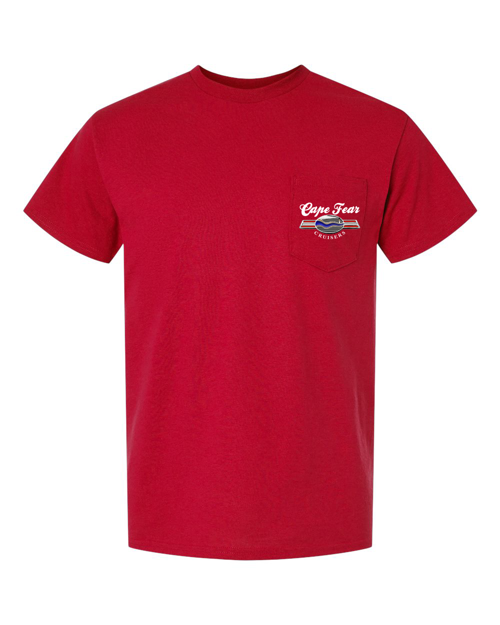 Cape Fear Cruisers Classic Unisex DryBlend® Pocket T-Shirt - 8300 (click for more colors) (Copy)