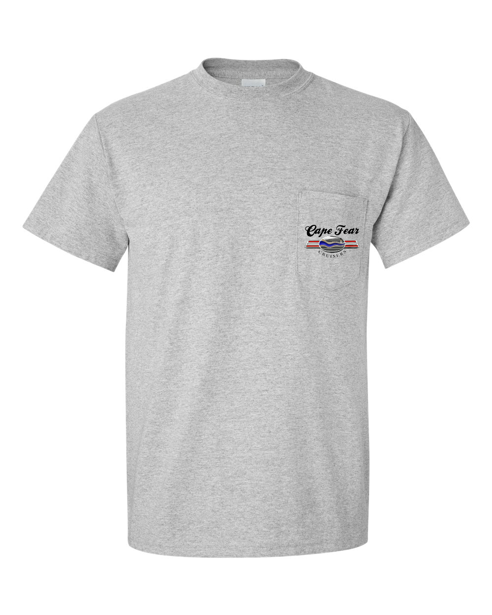 Cape Fear Cruisers Classic Unisex DryBlend® Pocket T-Shirt - 8300 (click for more colors) (Copy)