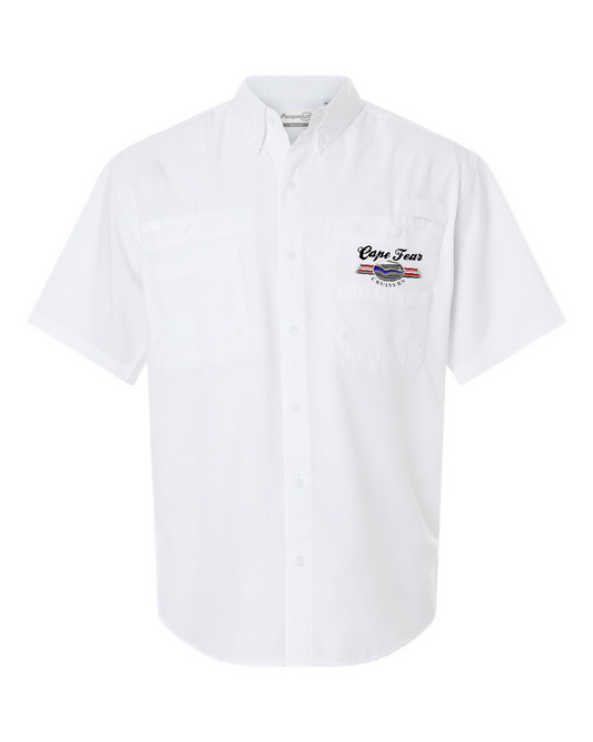 Cape Fear Classic Men's Hatteras Performance Short Sleeve Fishing Shirt - 700 (click for more colors)