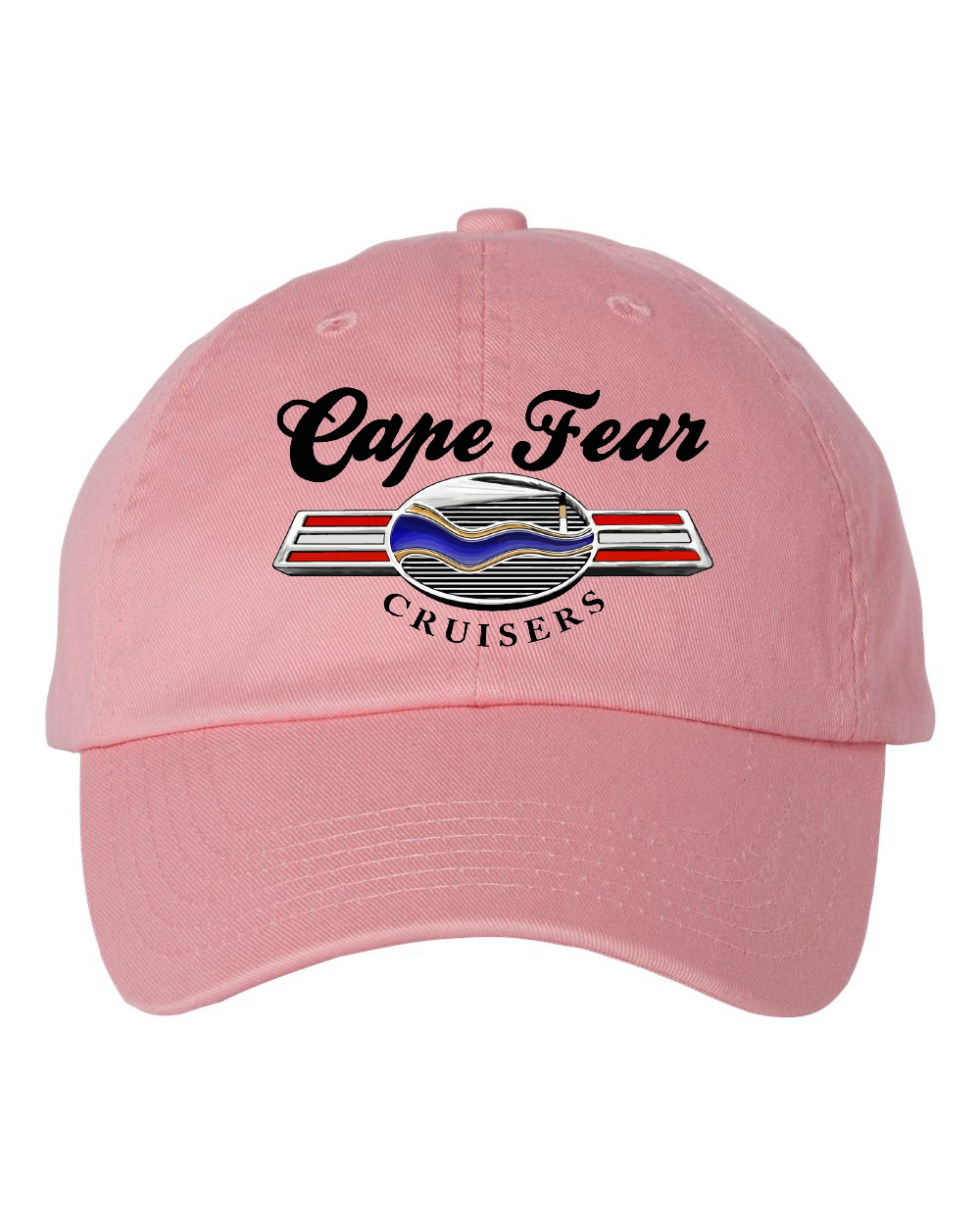 Cape Fear Cruisers Classic Bio-Washed Classic Dad Hat - VC300A (click for more colors)