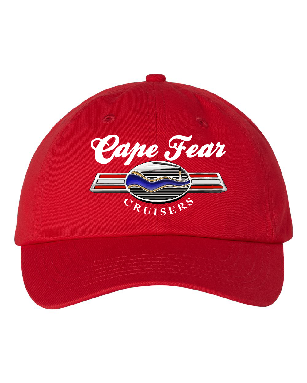 Cape Fear Cruisers Classic Bio-Washed Classic Dad Hat - VC300A (click for more colors)