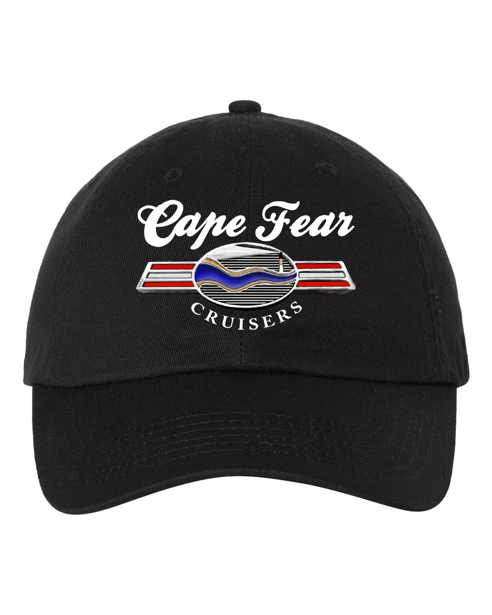 Cape Fear Cruisers Classic Bio-Washed Classic Dad Hat - VC300A (click for more colors)