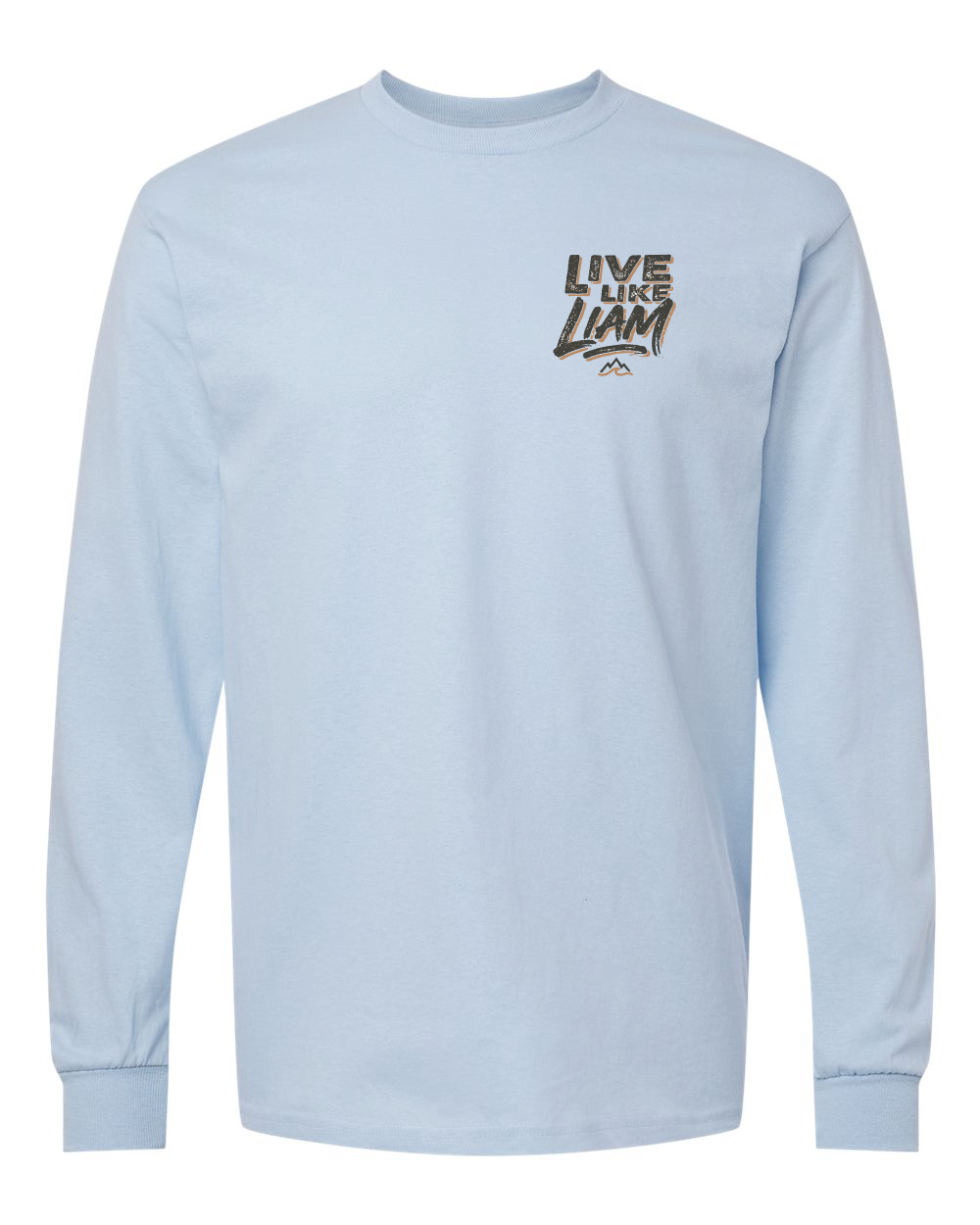 Live Like Liam Caricature Unisex Cotton Long Sleeve T-Shirt - 5400 (click for more colors)