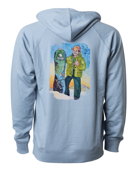 Live Like Liam Caricature Unisex Lightweight Hooded Sweatshirt - SS1000 (click for more colors)