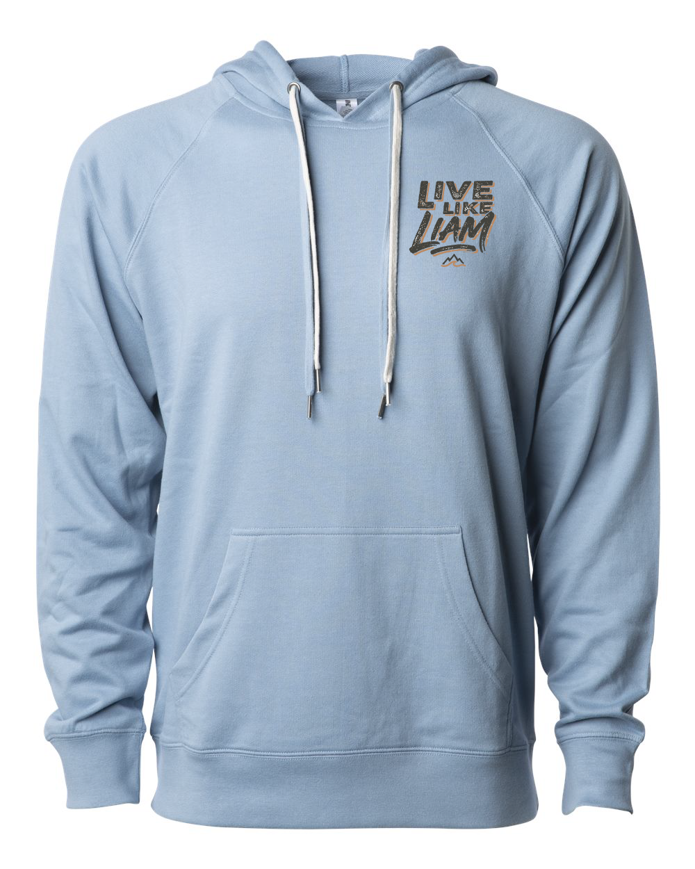 Live Like Liam Caricature Unisex Lightweight Hooded Sweatshirt - SS1000 (click for more colors)