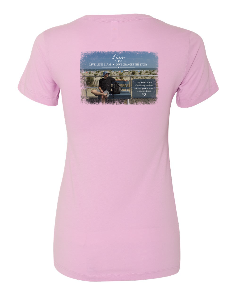 Live Like Liam Women's Ideal V-Neck T-Shirt - 1540 (Click for more colors)