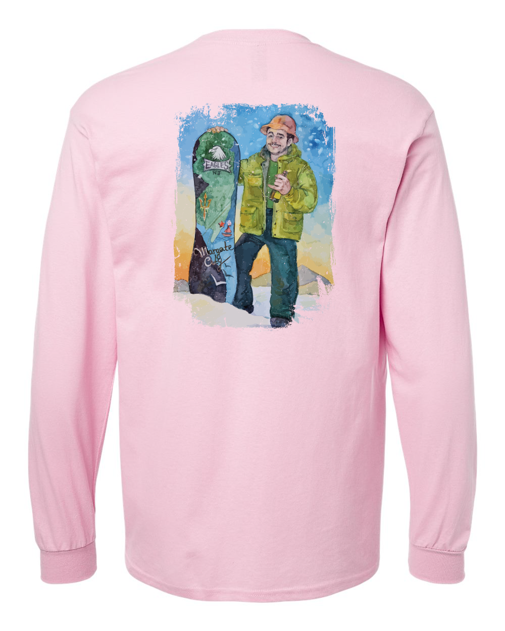 Live Like Liam Caricature Unisex Cotton Long Sleeve T-Shirt - 5400 (click for more colors)