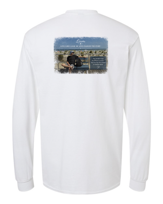 Live Like Liam Unisex Cotton Long Sleeve T-Shirt - 5400 (click for ore colors)