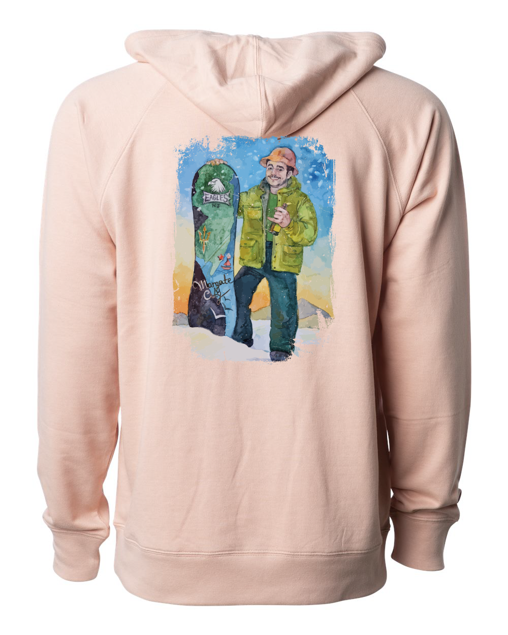 Live Like Liam Caricature Unisex Lightweight Hooded Sweatshirt - SS1000 (click for more colors)