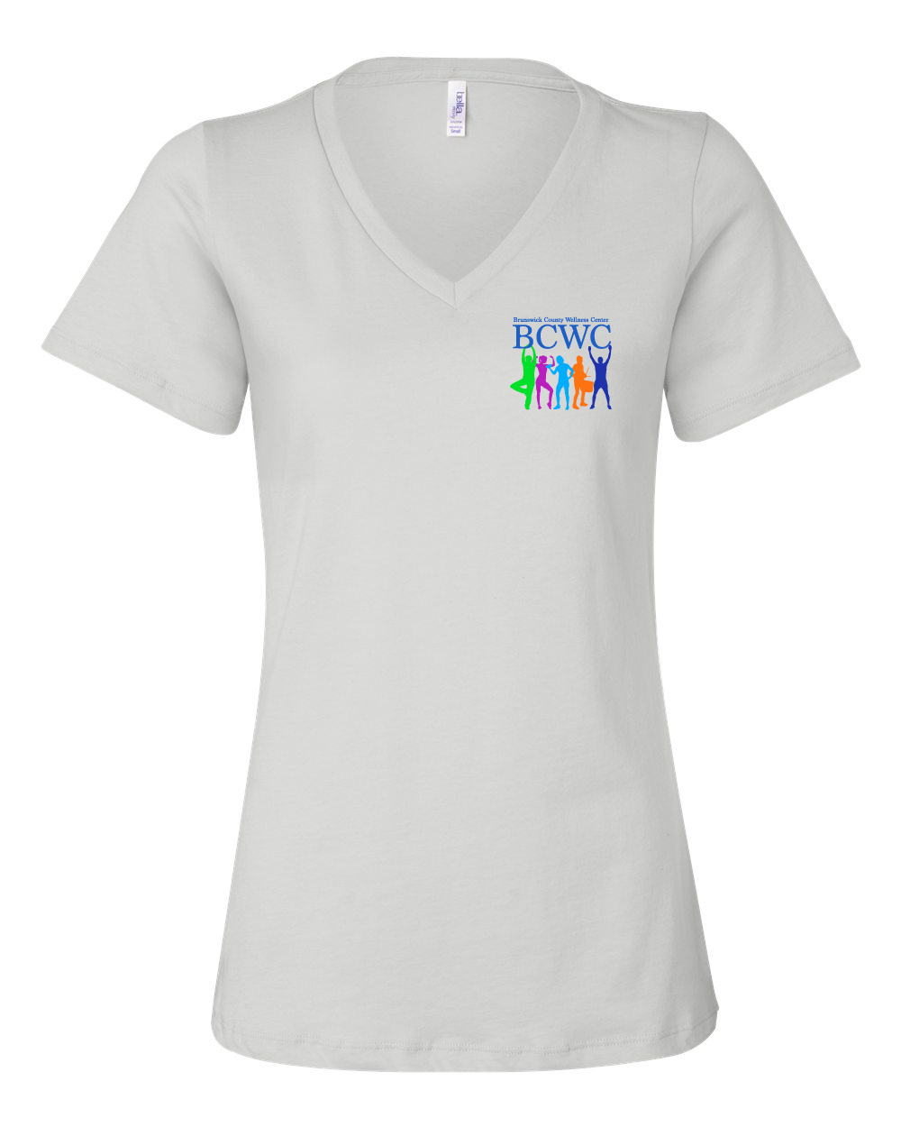 Brunswick County Wellness Center 4th Annual Paws for the Cause Funwalk 2026 Women's V-Neck 2 prints T-Shirt (click for more colors)