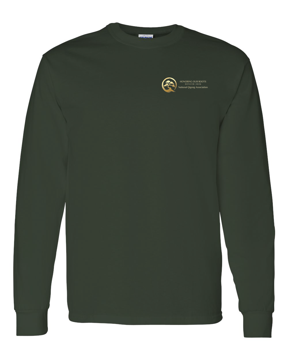 National Qigong Association Unisex Cotton™ Long Sleeve T-Shirt - 5400