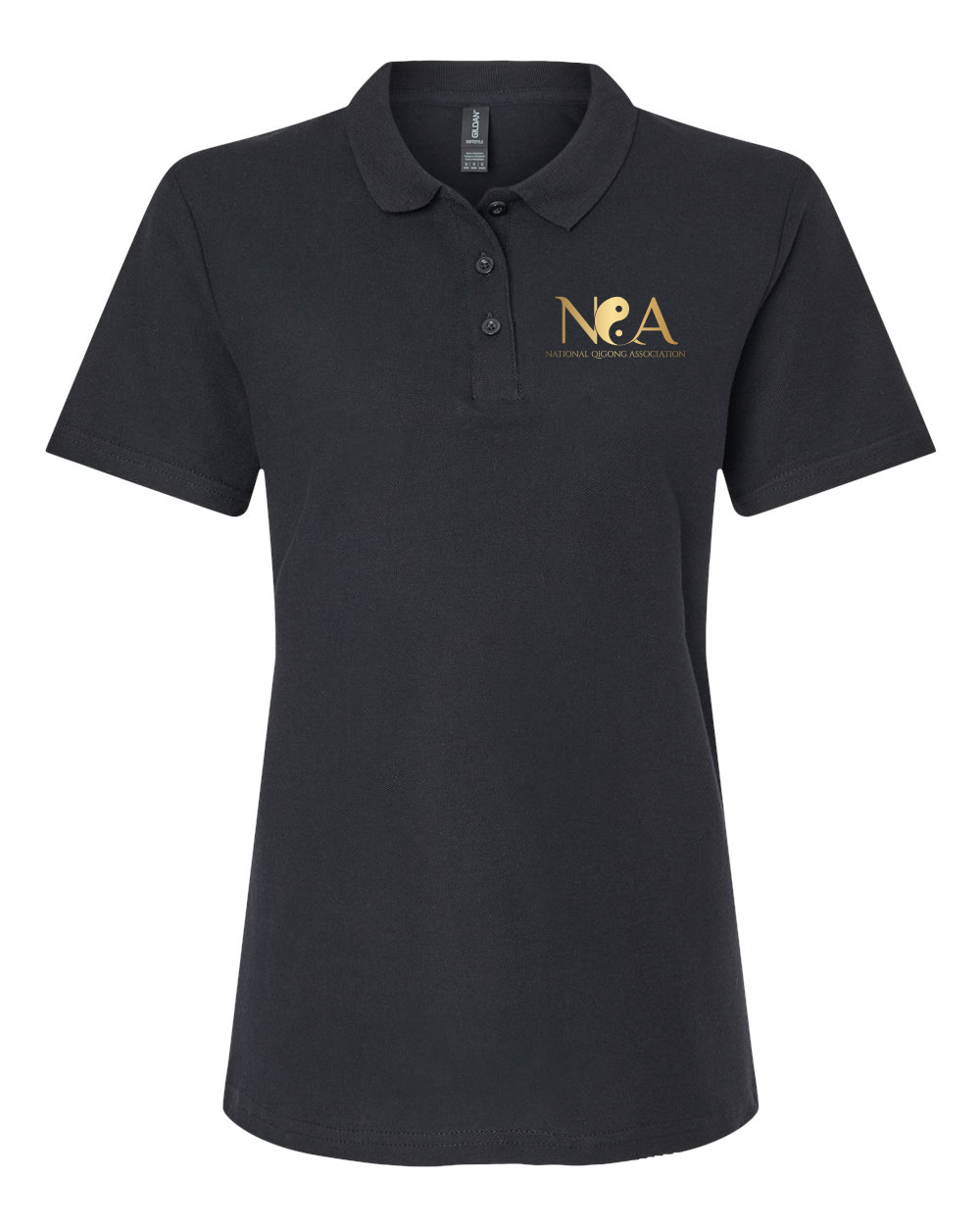 National Qigong Association Womens Softstyle® Pique Polo - 64800L (Click for more colors)