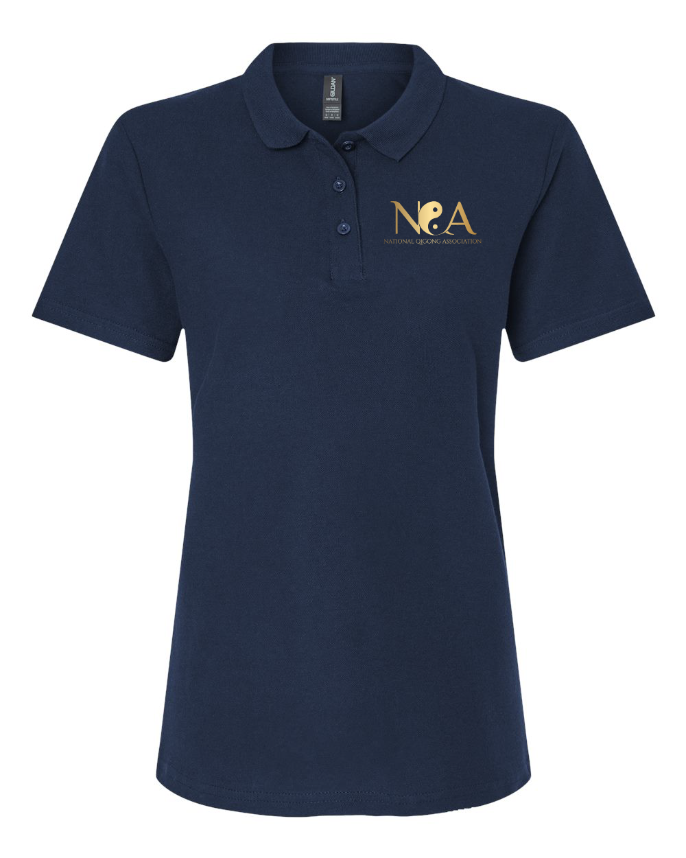 National Qigong Association Womens Softstyle® Pique Polo - 64800L (Click for more colors)