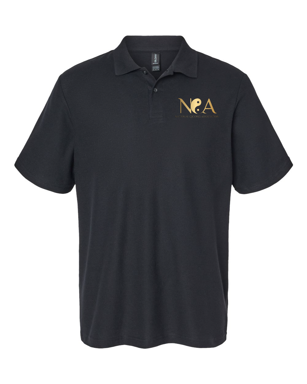 National Qigong Association Unisex Softstyle® Pique Polo - 64800 (Click for more colors)