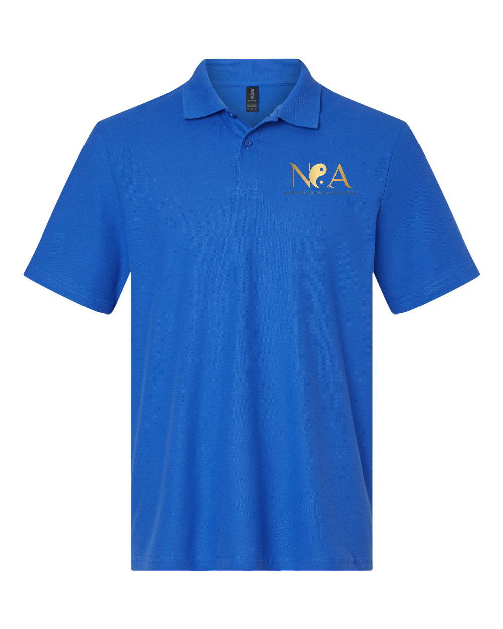 National Qigong Association Unisex Softstyle® Pique Polo - 64800 (Click for more colors)