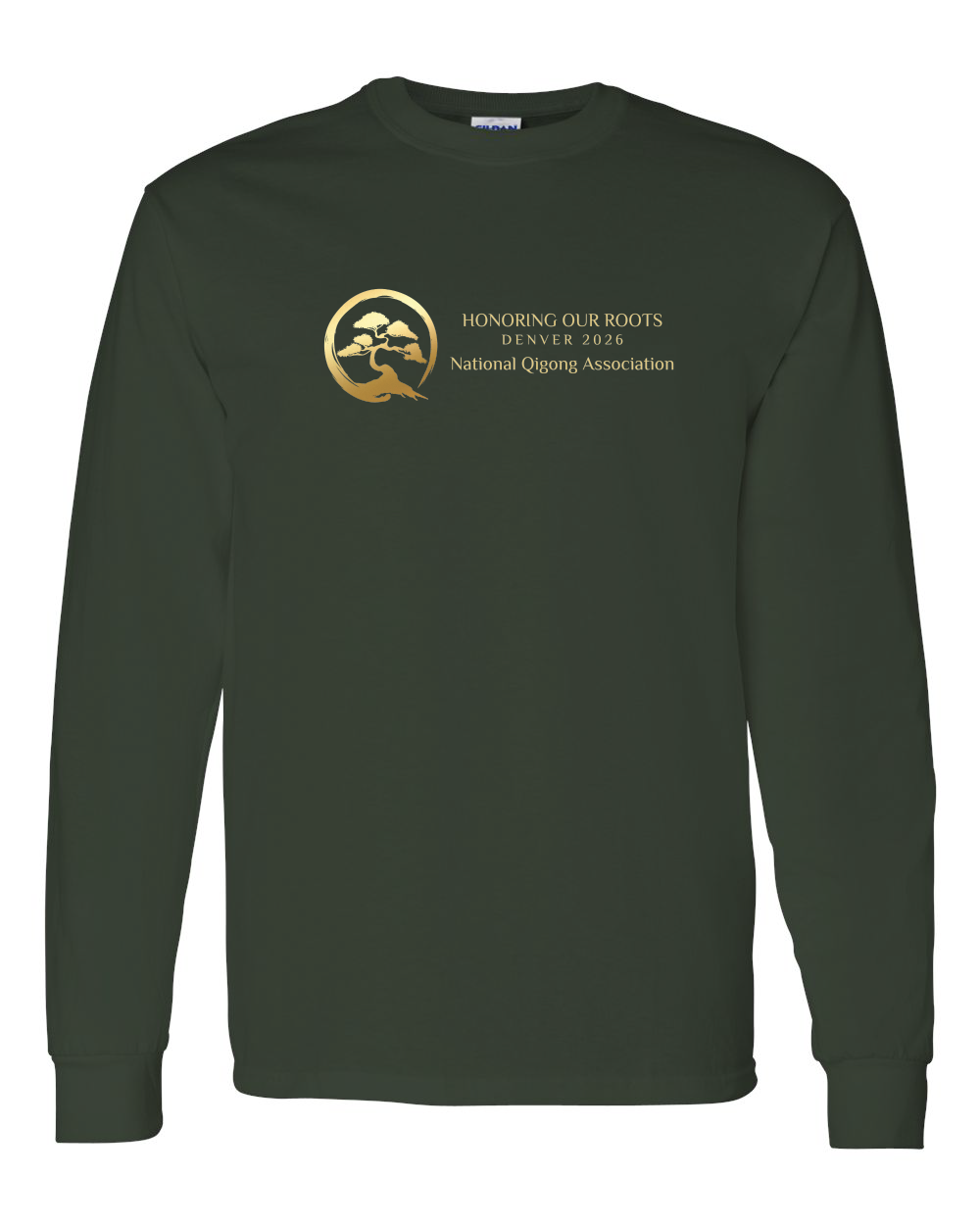 National Qigong Association Unisex Cotton™ Long Sleeve T-Shirt - 5400