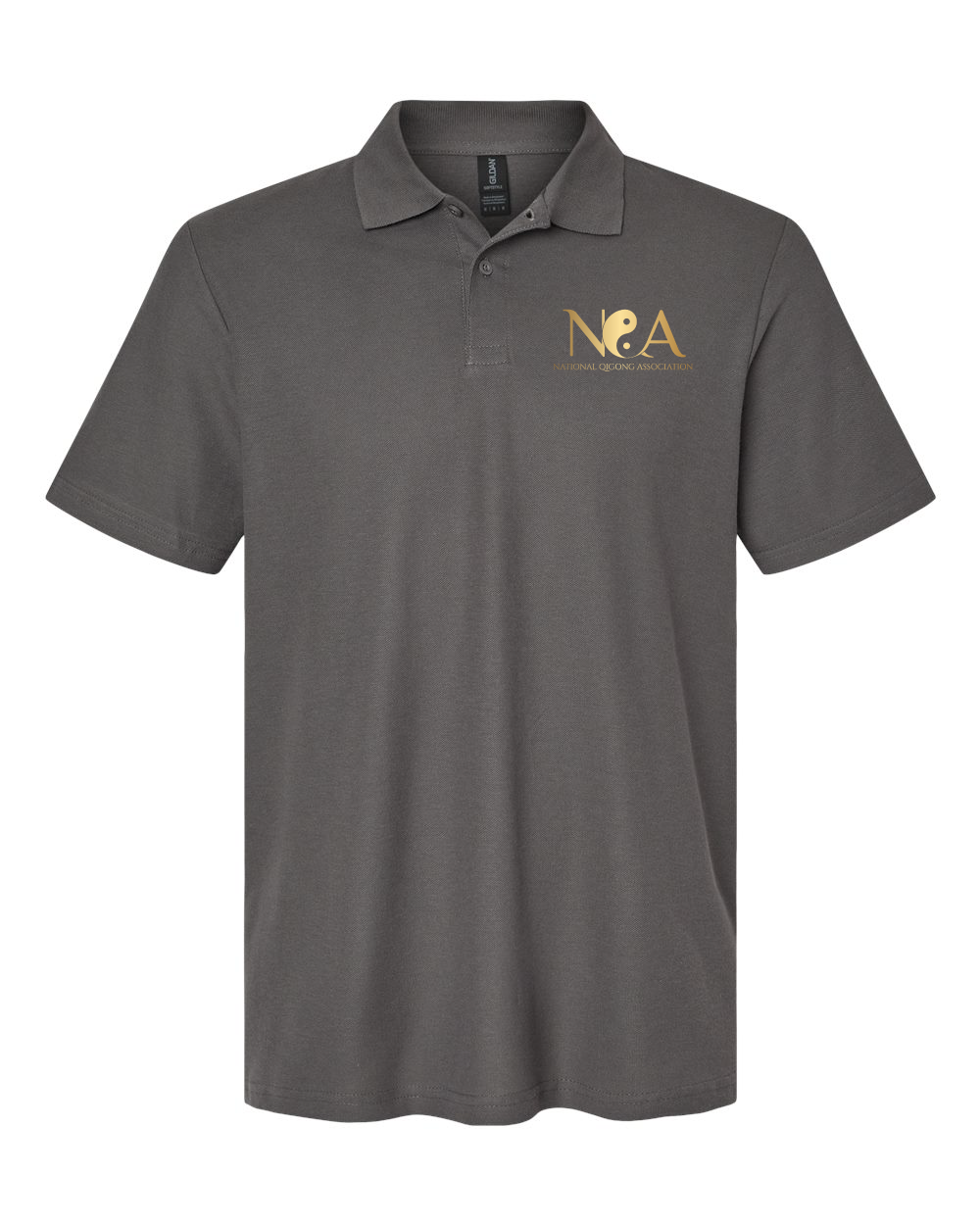 National Qigong Association Unisex Softstyle® Pique Polo - 64800 (Click for more colors)
