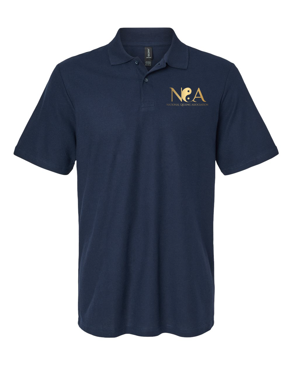 National Qigong Association Unisex Softstyle® Pique Polo - 64800 (Click for more colors)