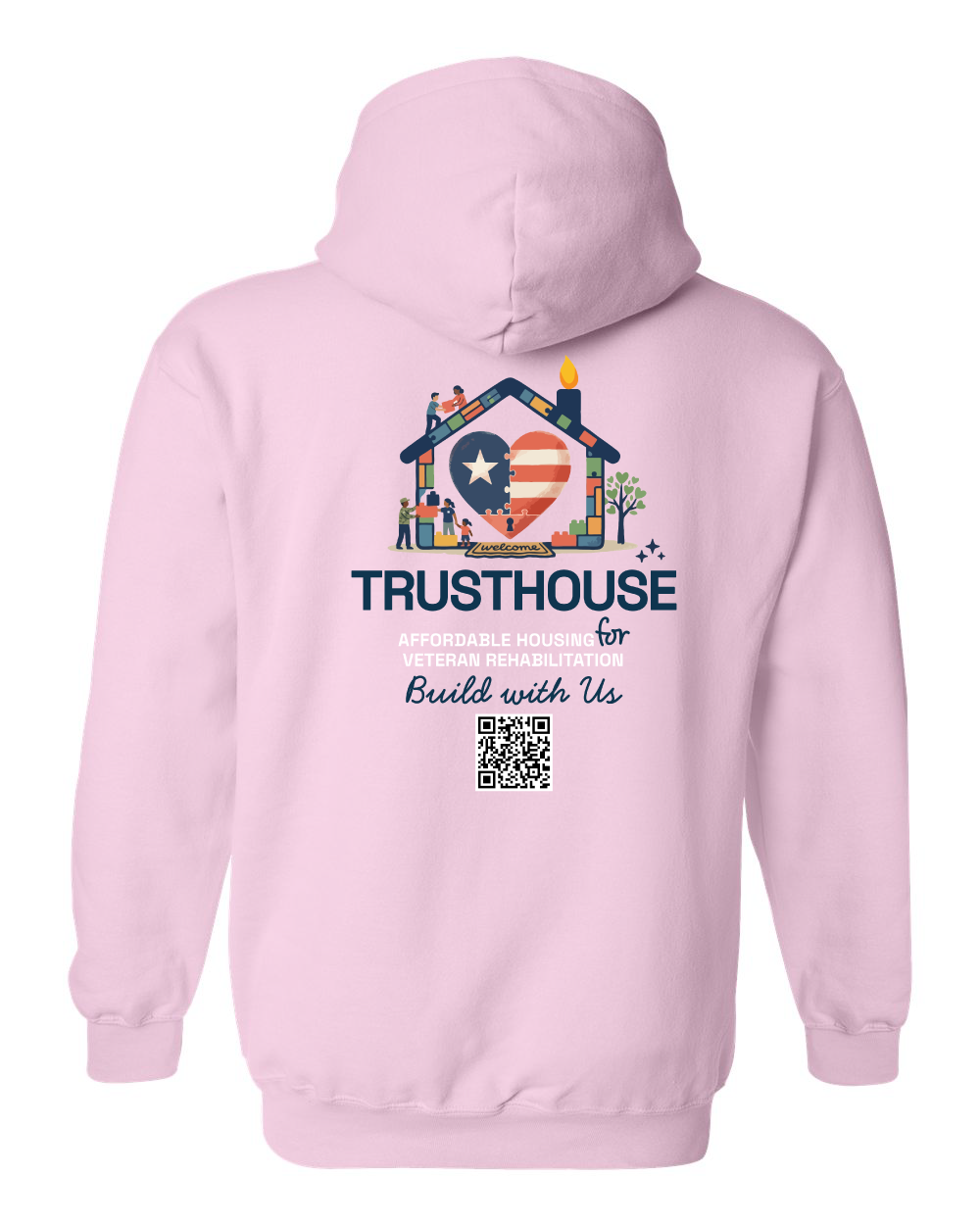 TrustHouse Unisex Heavyweight Unisex Hoodie (click for more colors)