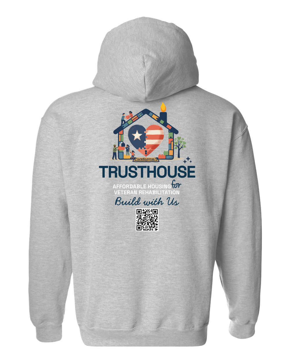 TrustHouse Unisex Heavyweight Unisex Hoodie (click for more colors)