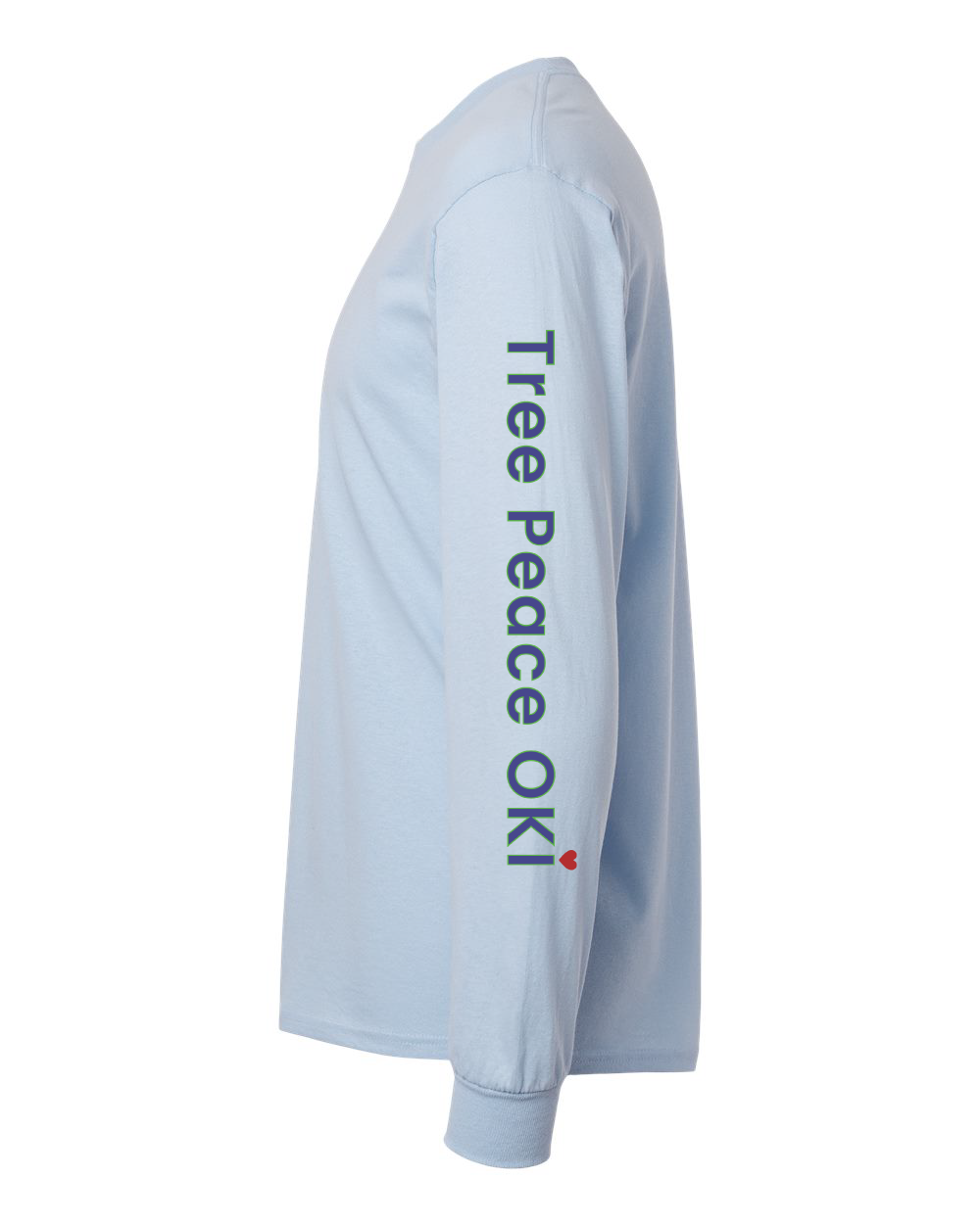Tree Peace OKI Unisex Cotton™ Long Sleeve T-Shirt - 5400 (click for more colors)
