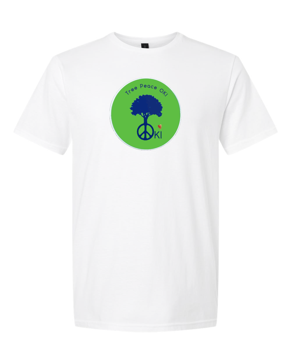 Tree Peace OKI Unisex Softstyle® T-Shirt - 64000 (click for more colors)