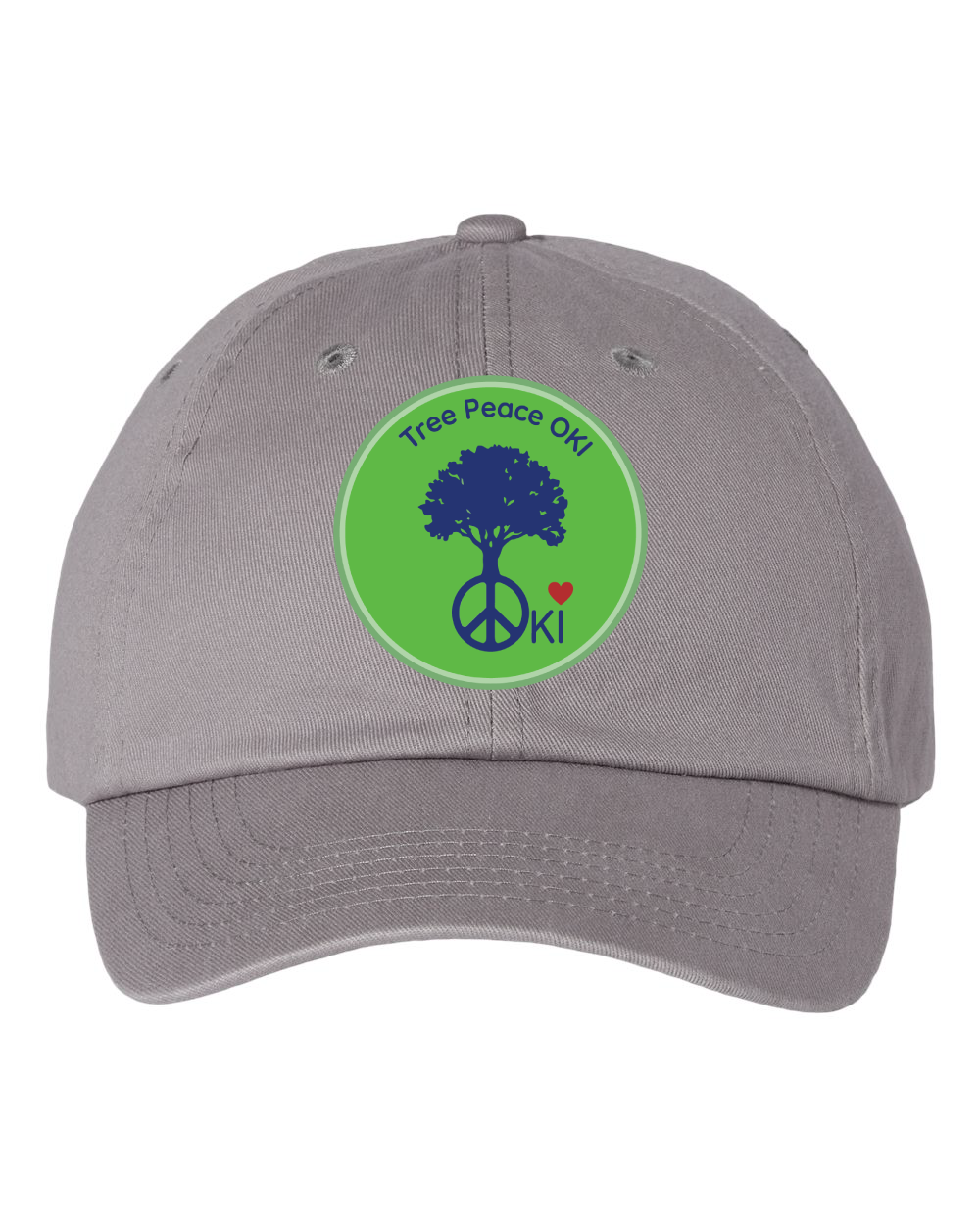 Tree Peace OKI Bio-Washed Classic Dad Hat (click for more colors)