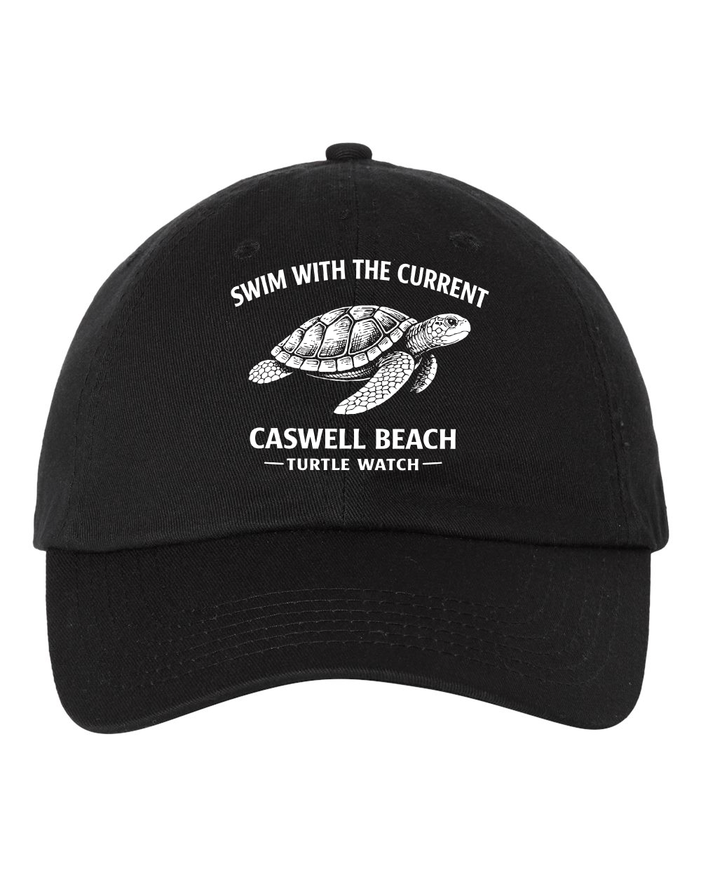 2026 Caswell Beach Turtle Watch Bio-Washed Classic Dad Hat (click for more colors)