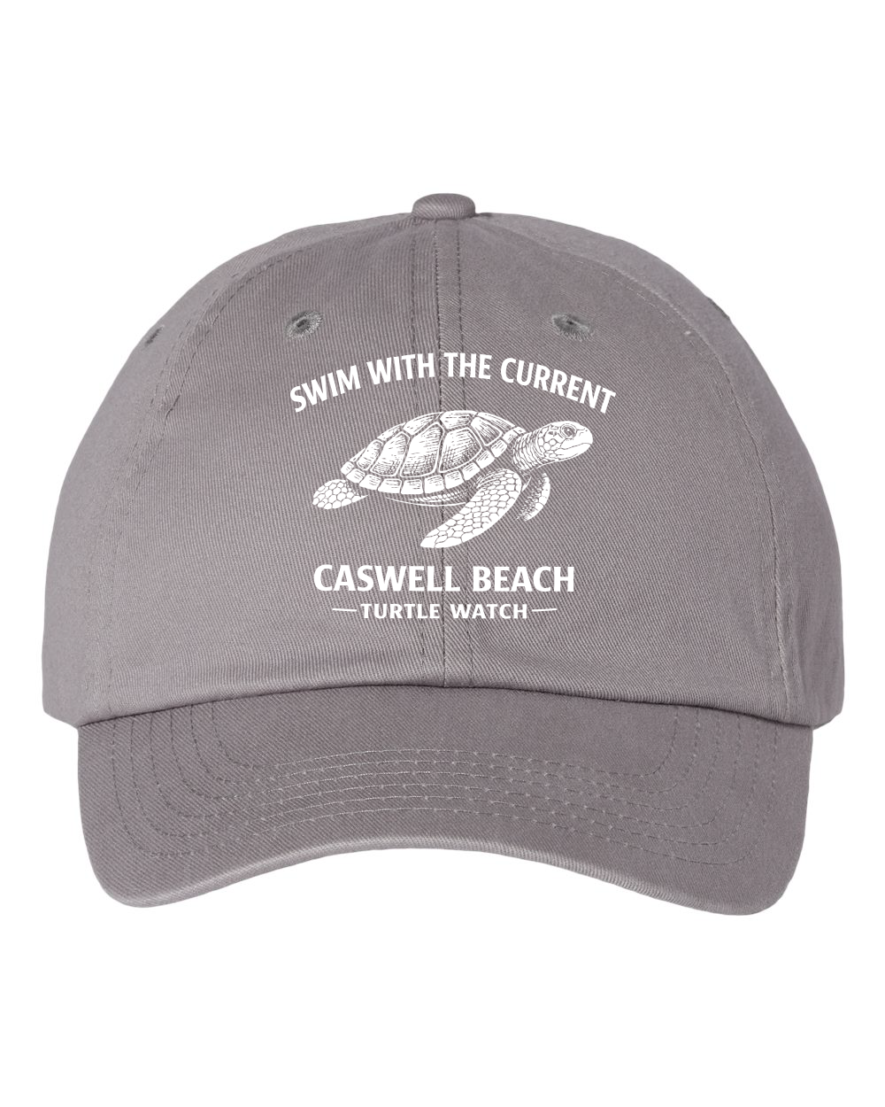 2026 Caswell Beach Turtle Watch Bio-Washed Classic Dad Hat (click for more colors)