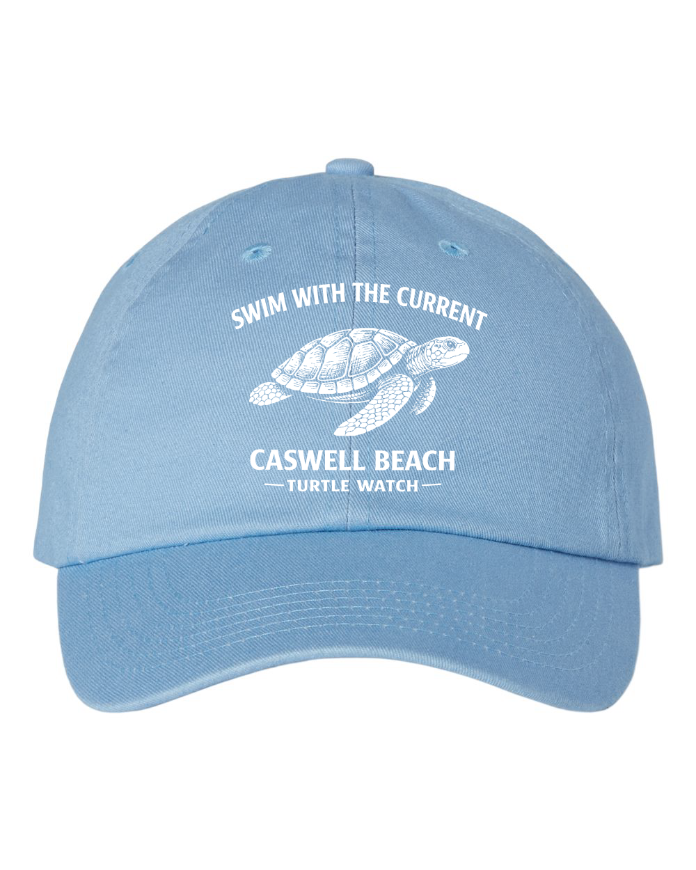 2026 Caswell Beach Turtle Watch Bio-Washed Classic Dad Hat (click for more colors)